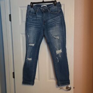 KanCan Distressed Denim Skinny Jeans